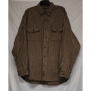 Abercrombie & Fitch Men's Button Up Shirt Size XL Plaid long sleeve